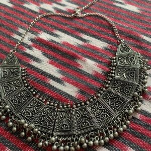 Oxidised Neck piece.